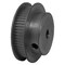B&B Manufacturing 60MP025-6FA3, Timing Pulley, Aluminum, Clear Anodized,  60MP025-6FA3 - alternate 2